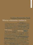 Wierny własnemu rozdarciu.. Autor: Koszarska-Szulc Justyna. Dadada.pl Okładka książki Wierny własnemu rozdarciu.