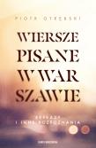 Okładka książki Wiersze pisane w Warszawie. Ekfrazy i inne rozpoznania