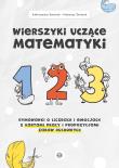 Wierszyki uczące matematyki Rymowanki o liczbach i emocjach z kartami pracy i propozycjami zabaw ruchowych. Autor: Aleksandra Świstak, Mateusz Świstak. Dadada.pl Okładka książki Wierszyki uczące matematyki Rymowanki o liczbach i emocjach z kartami pracy i propozycjami zabaw ruchowych