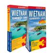 Wietnam Kambodża Laos 3w1 przewodnik + atlas + mapa. Autor: Królczyk Jakub. Dadada.pl Okładka książki Wietnam Kambodża Laos 3w1 przewodnik + atlas + mapa