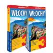 Włochy przewodnik 3w1 przewodnik+atlas+mapa. Autor: Lyasota Marta, Marta Natalia Wróblewska, Wojciech Wąsowicz, Kowalska Kamila, Fundowicz Agnieszka. Dadada.pl Okładka książki Włochy przewodnik 3w1 przewodnik+atlas+mapa