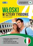 Włoski w cztery tygodnie w.2017. Autor: Anna Opolska-Waszkiewicz. Dadada.pl Okładka książki Włoski w cztery tygodnie w.2017