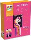 Opakowanie Wow Box. Zestaw makrama Jednorożec