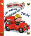 Wóz strażacki. Mały chłopiec. Autor: Beaumont Emilie, Nathalie Belineau. Dadada.pl Okładka książki Wóz strażacki. Mały chłopiec