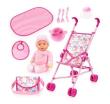 Wózek spacerówka z lalką i akcesoriami Buggy. Wydawca: Bayer Design. Dadada.pl Opakowanie Wózek spacerówka z lalką i akcesoriami Buggy