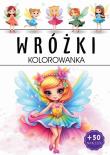 Wróżki. Kolorowanka. Autor: Opracowanie zbiorowe. Dadada.pl Okładka książki Wróżki. Kolorowanka