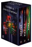 Wrzask / Histeria /Amok. Autor: Izabela Janiszewska. Dadada.pl Okładka książki Wrzask / Histeria /Amok