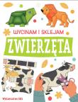 Wycinam i sklejam. Zwierzęta. Autor: Opracowanie zbiorowe. Dadada.pl Okładka książki Wycinam i sklejam. Zwierzęta