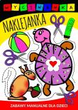 Wycinanka naklejanka. Autor: Wileńska Agnieszka. Dadada.pl Okładka książki Wycinanka naklejanka