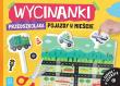 Wycinanki przedszkolaka. Pojazdy w mieście. Zabawa w teatrzyk. Autor: Kaczyńska Agata. Dadada.pl Okładka książki Wycinanki przedszkolaka. Pojazdy w mieście. Zabawa w teatrzyk