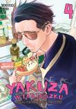 Yakuza w fartuszku. Kodeks perfekcyjnego pana domu. Tom 4. Autor: Kosuke Ono. Dadada.pl Okładka książki Yakuza w fartuszku. Kodeks perfekcyjnego pana domu. Tom 4