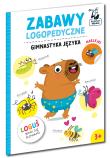 Zabawy logopedyczne. Gimnastyka języka. Autor:   Praca zbiorowa. Dadada.pl Okładka książki Zabawy logopedyczne. Gimnastyka języka