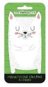 Opakowanie Zakładka magnetyczna biały kot