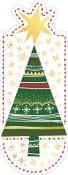 Opakowanie Zakładka magnetyczna BN Choinka z gwiazdką