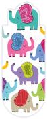 Opakowanie Zakładka magnetyczna owal Kolorowe słonie