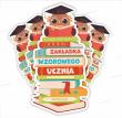 Opakowanie Zakładki do książek - Wzorowy uczeń (5szt)