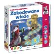 Zakodowana wieża. Gra na kodowanie. Autor: Wójcicki Jarosław, Hubert Bobrowski. Dadada.pl Okładka książki Zakodowana wieża. Gra na kodowanie