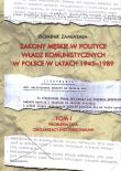 Okładka książki Zakony męskie w polityce władz komunistycznych w Polsce w latach 1945-1989. Tom 1. Problematyka organizacyjno-personalna