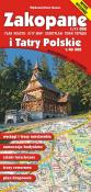 Zakopane i Tatry Polskie. Mapa wyd. 2022. Autor: Opracowanie zbiorowe. Dadada.pl Okładka książki Zakopane i Tatry Polskie. Mapa wyd. 2022