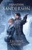 Żałobne opaski. Autor: Brandon Sanderson. Dadada.pl Okładka książki Żałobne opaski
