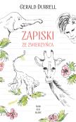 Zapiski ze zwierzyńca. Autor: Durrell Gerald. Dadada.pl Okładka książki Zapiski ze zwierzyńca