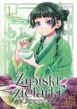 Zapiski zielarki. Tom 1. Autor: Ikki Nanao, Natsu Hyuuga, Nekokurage. Dadada.pl Okładka książki Zapiski zielarki. Tom 1