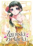 Zapiski zielarki. Tom 4. Autor: Ikki Nanao, Natsu Hyuuga, Nekokurage. Dadada.pl Okładka książki Zapiski zielarki. Tom 4