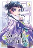Zapiski zielarki. Tom 5. Autor: Ikki Nanao, Natsu Hyuuga, Nekokurage. Dadada.pl Okładka książki Zapiski zielarki. Tom 5