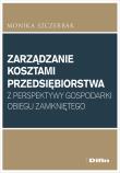 Okładka książki Zarządzanie kosztami przedsiębiorstwa z perspektywy gospodarki obiegu zamkniętego