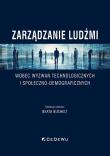 Okładka książki Zarządzanie ludźmi wobec wyzwań technologicznych i społeczno-demograficznych