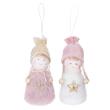 Opakowanie Zawieszka aniołki różowe 2szt