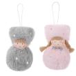 Opakowanie Zawieszki dziewczynka & chłopiec10cm 2szt