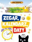 Zegar, kalendarz, daty. Mały geniusz. Autor: Opracowanie zbiorowe. Dadada.pl Okładka książki Zegar, kalendarz, daty. Mały geniusz