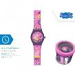 Opakowanie Zegarek analogowy Peppa Pig w metalowym opakowaniu PP17021M