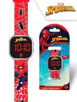 Zegarek LED z kalendarzem Spiderman SPD4719. Wydawca: Kids Euroswan. Dadada.pl Opakowanie Zegarek LED z kalendarzem Spiderman SPD4719