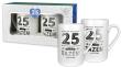 Opakowanie Zestaw 2 kubków Gold 25 rocznica