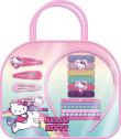 Zestaw akcesoriów do włosów Hello Kitty 20 elementów HK50108. Wydawca: Kids Euroswan. Dadada.pl Opakowanie Zestaw akcesoriów do włosów Hello Kitty 20 elementów HK50108