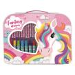 Opakowanie Zestaw artystyczny w walizce Jednorożec