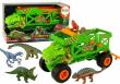 Opakowanie Zestaw auto transporter zielony dinozaur