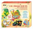 Opakowanie Zestaw do robienia Dinozaurów 4w1
