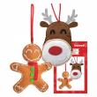 Opakowanie Zestaw kreatywny ciastek i renifer do uszycia 2szt