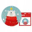 Opakowanie Zestaw kreatywny Mozaika Świąteczny miś polarny