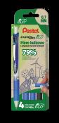 Opakowanie Zestaw piór kulkowych Pentel EnerGel BL77E-ECO 4 szt.