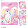 Opakowanie Zestaw z naklejkami Jednorożec Ylvi 12466A