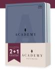 Opakowanie Zeszyt A5/60K kratka Academy 3szt