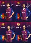 Opakowanie Zeszyt A5 w kratkę 16 kartek FC Barcelona 7 20 sztuk mix