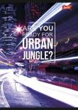 Opakowanie Zeszyt A5 w kratkę 60 kartek Urban Jungle 10 sztuk mix