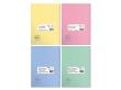 Opakowanie ZESZYT B5 60 KR ECO PP PASTEL COLORS FSC pakiet 5 szt.