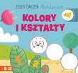 Zeszyt ćwiczeń Montessori. Kolory i kształty. Autor: Protasewicz Ewelina. Dadada.pl Okładka książki Zeszyt ćwiczeń Montessori. Kolory i kształty