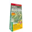 Okładka książki Ziemia kłodzka Mapa panoramiczna laminowana mapa turystyczna 1:65 000